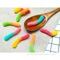 Assorted Sour Bright Neon Worms Gummibonbons